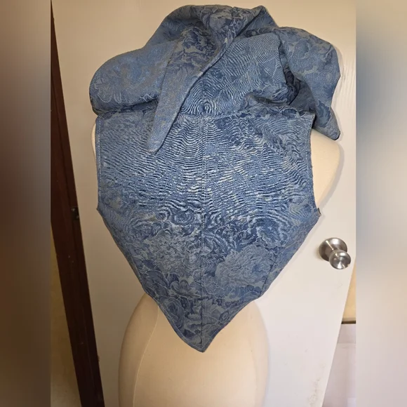 Blue Floral Harness - Picture 4 of 4